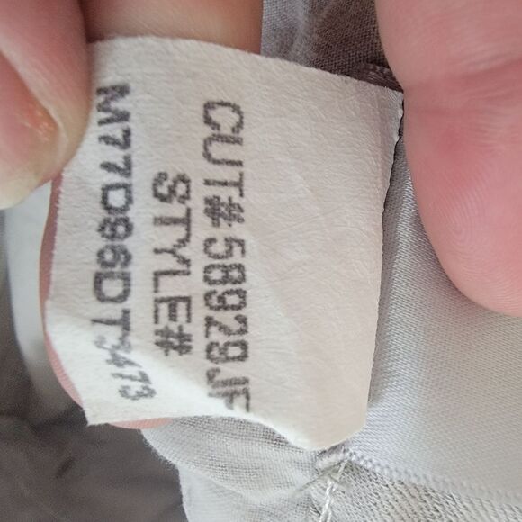 Nydj gray skinny ankle denim jeans size 10 - Picture 8 of 8